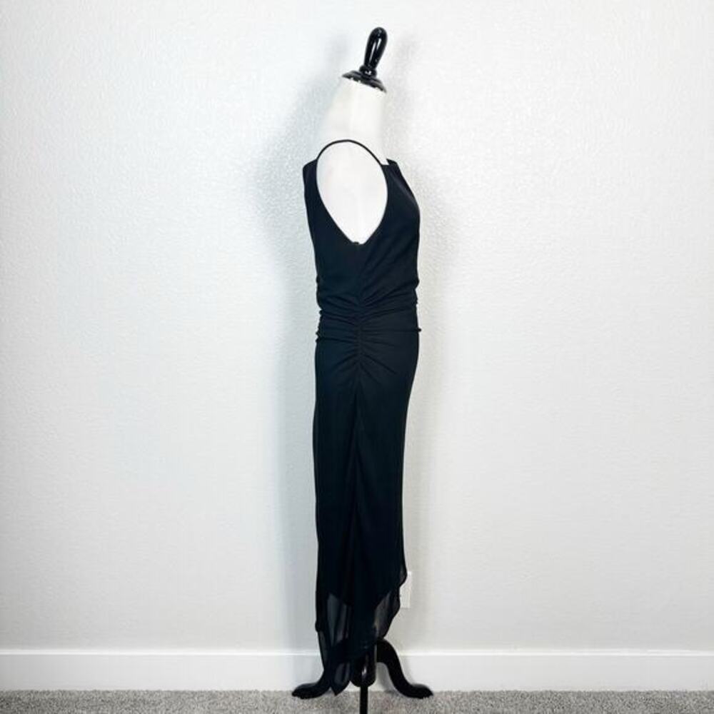 Vintage Size M 90s Y2K Witchy‎ Fairy Grunge Goth HOCO Ruched Asymmetrical Dress - Picture 9 of 16
